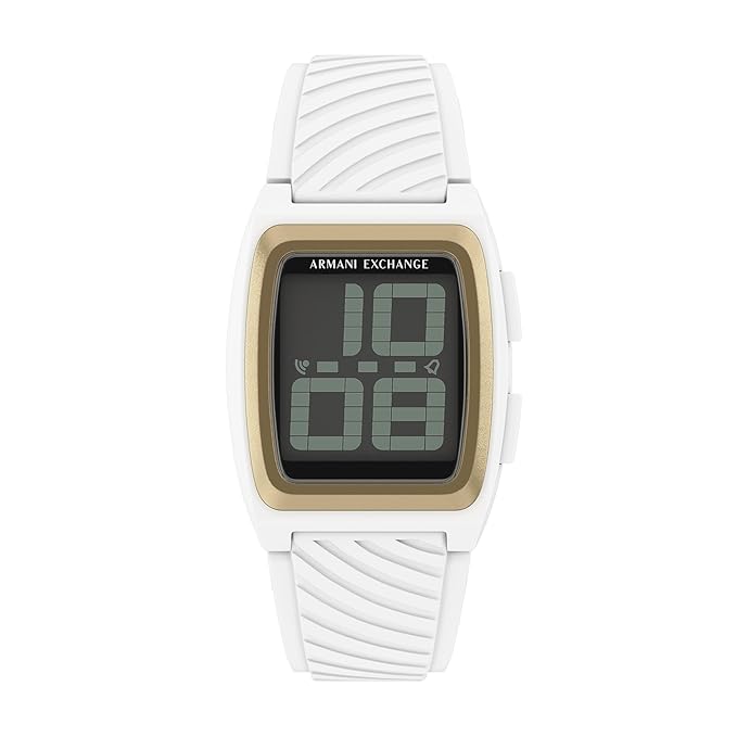 Armani Exchange White Watch