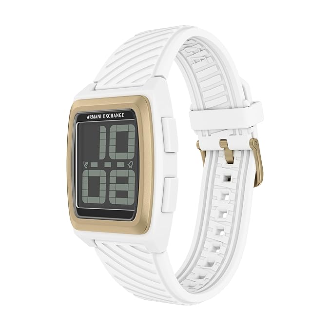 Armani Exchange White Watch