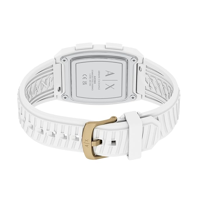 Armani Exchange White Watch