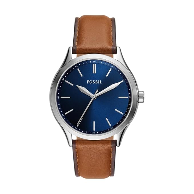 Fossil Fenmore Brown Quartz Leather Watch