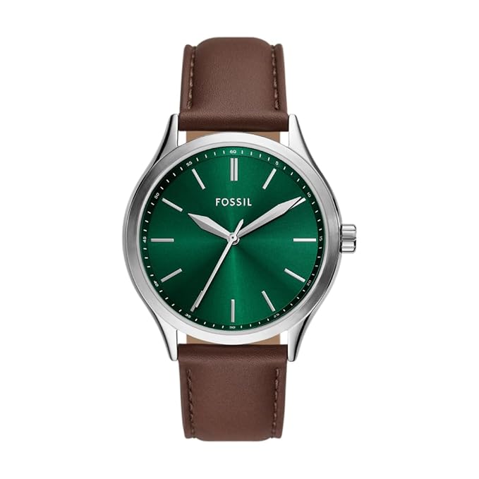 Fossil Fenmore Brown Quartz Leather Watch