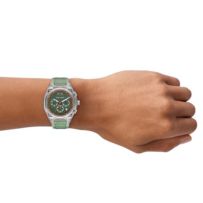 Armani Exchange Green Watch