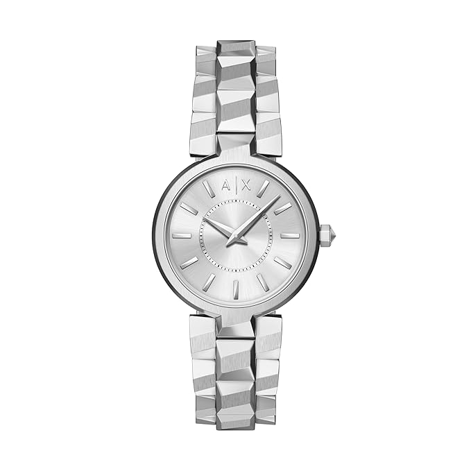 Armani Exchange Silver Quartz Stainless Steel Watch