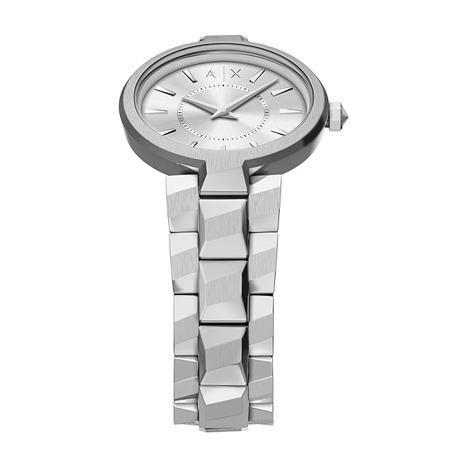 Armani Exchange Silver Quartz Stainless Steel Watch