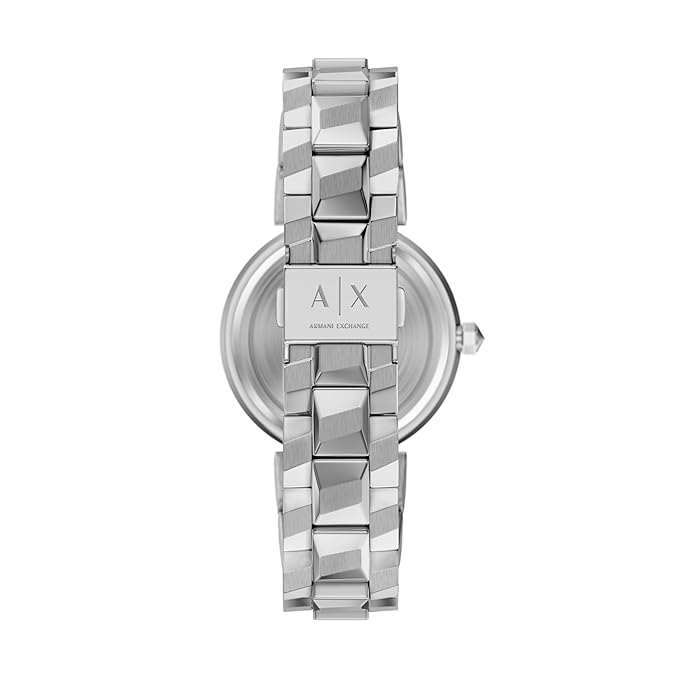 Armani Exchange Silver Quartz Stainless Steel Watch