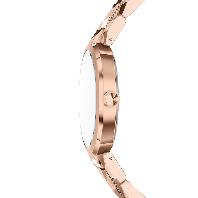 Armani Exchange Rose Gold Quartz Stainless Steel Watch