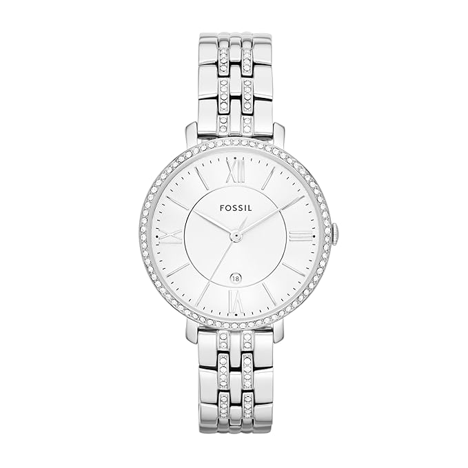 Fossil Analog White Dial Women's Watch