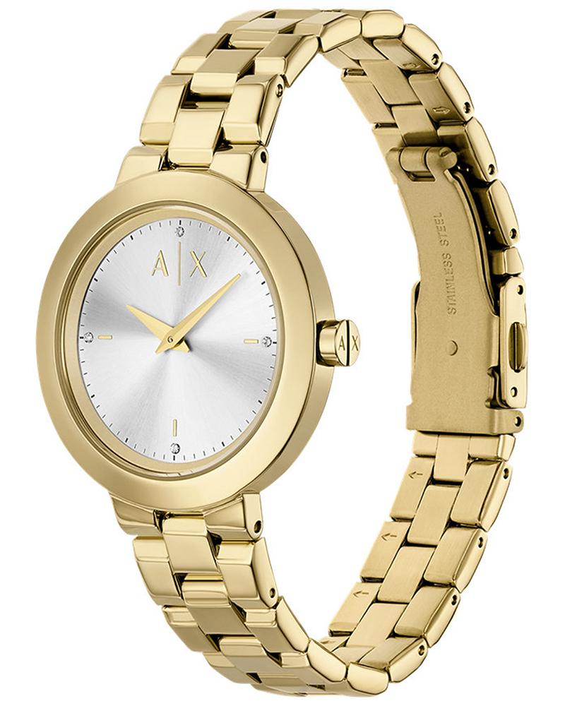 Armani Exchange Women Jackie Round Silver Watch