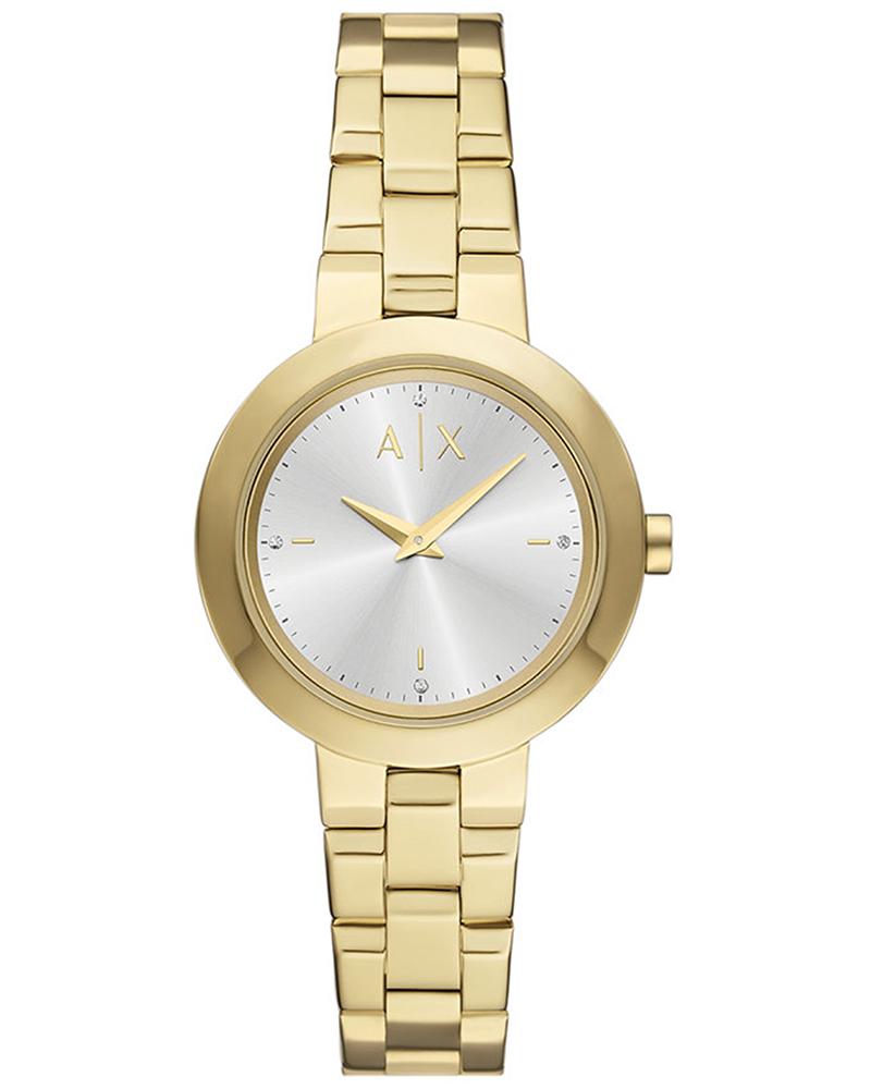 Armani Exchange Women Jackie Round Silver Watch
