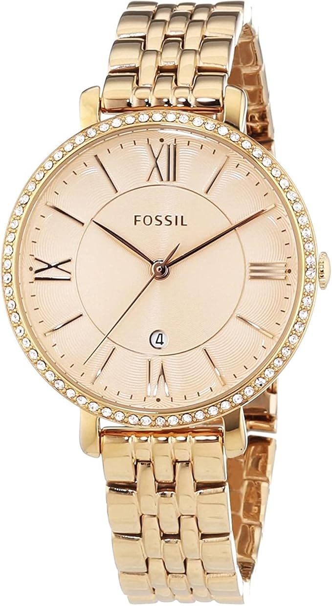 Fossil ES3632 Women's Analog Display | Analog Quartz |Rose Gold Watch