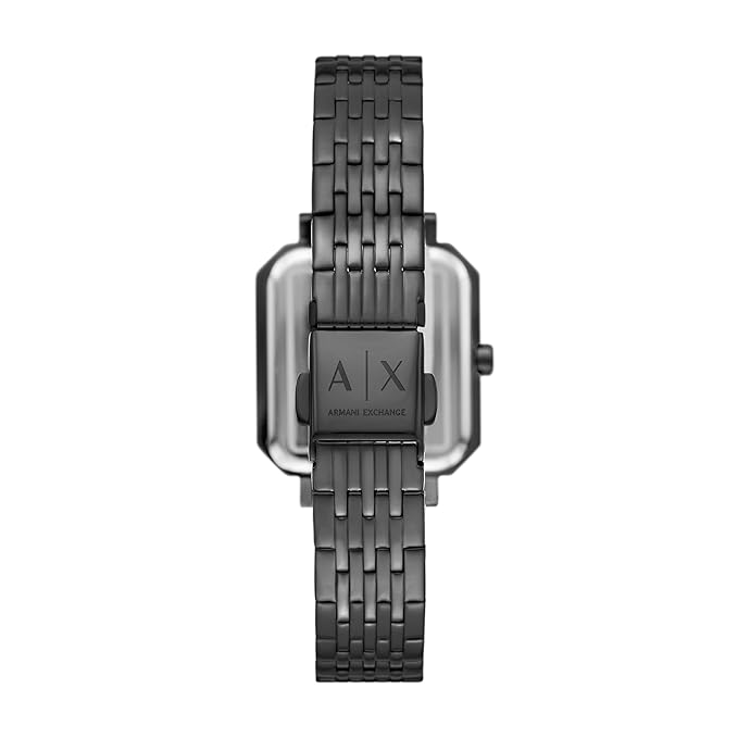 Armani Exchange Black Quartz Stainless Steel Watch
