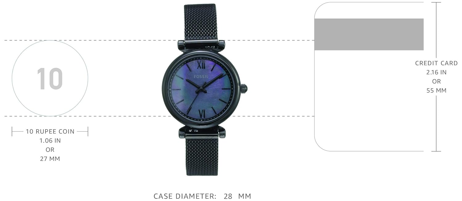 Fossil Casual Analog Multi-Colour Dial Women's Watch