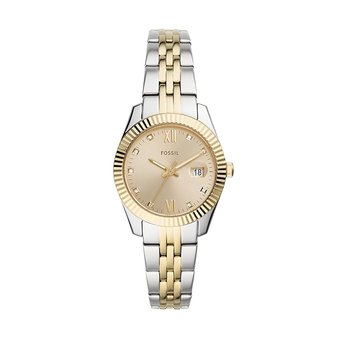 Fossil Scarlette Mini Three-Hand Stainless Steel Watch
