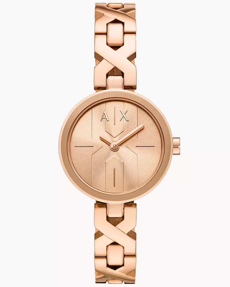 Armani Exchange Rose Gold Watch