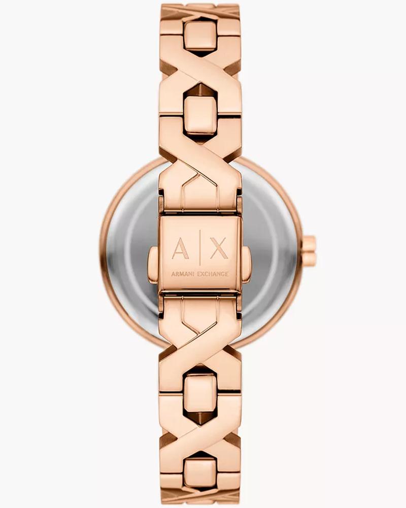 Armani Exchange Rose Gold Watch