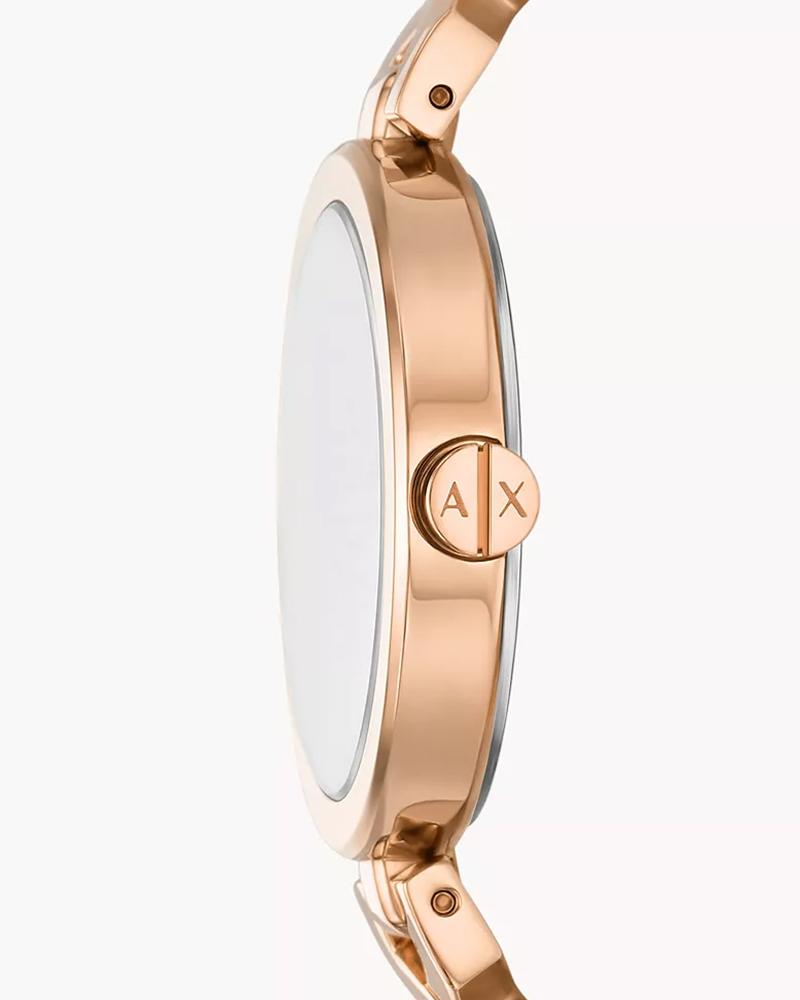 Armani Exchange Rose Gold Watch