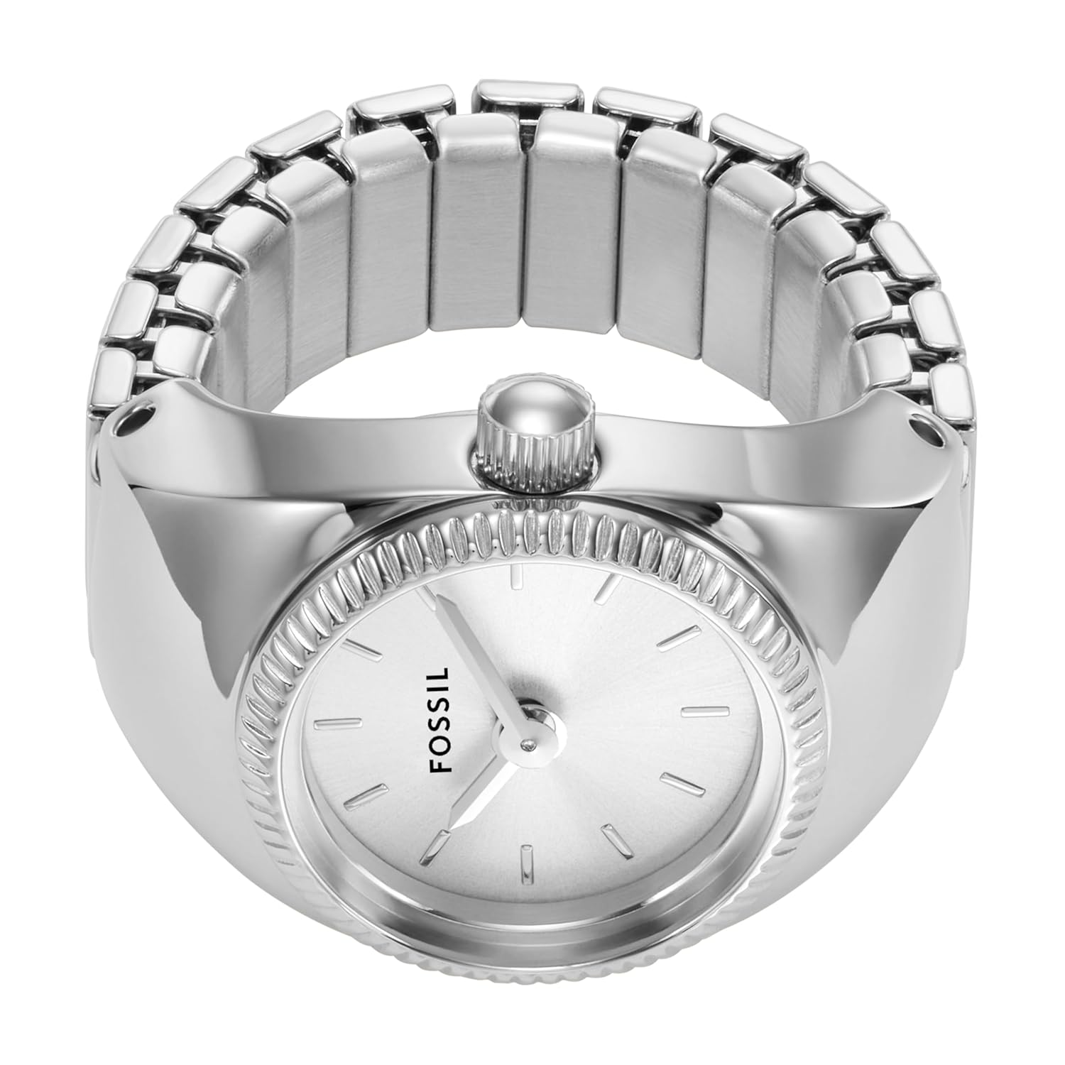 Fossil Ring Watch Silver Watch