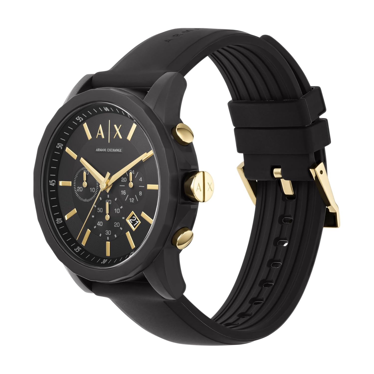 Armani Exchange Outerbanks Analog Black Dial Men's Watch