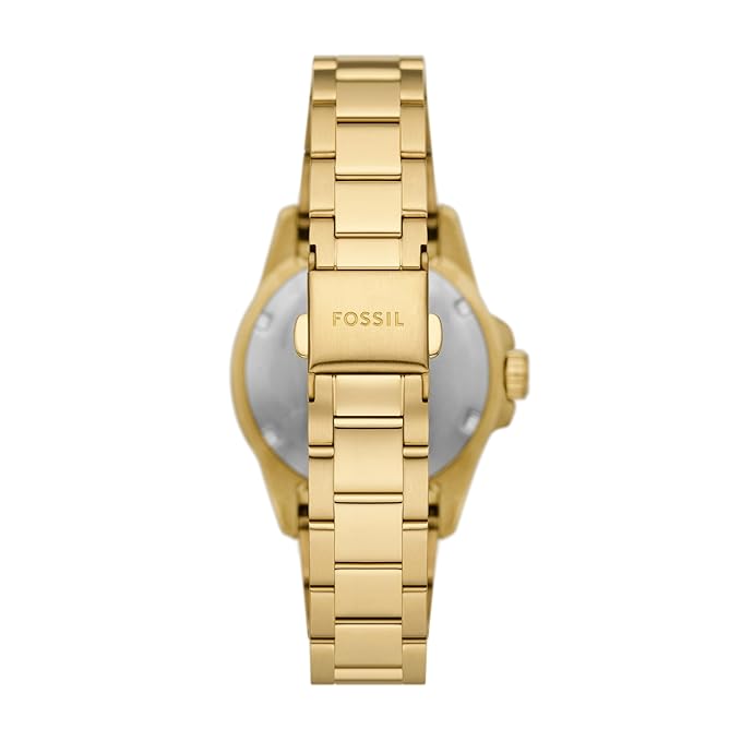 Fossil Blue Dive Gold Watch