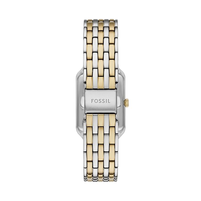 Fossil Womens Raquel Multicolor Quartz Stainless Steel Black Dial Analog Watch ES5376SET