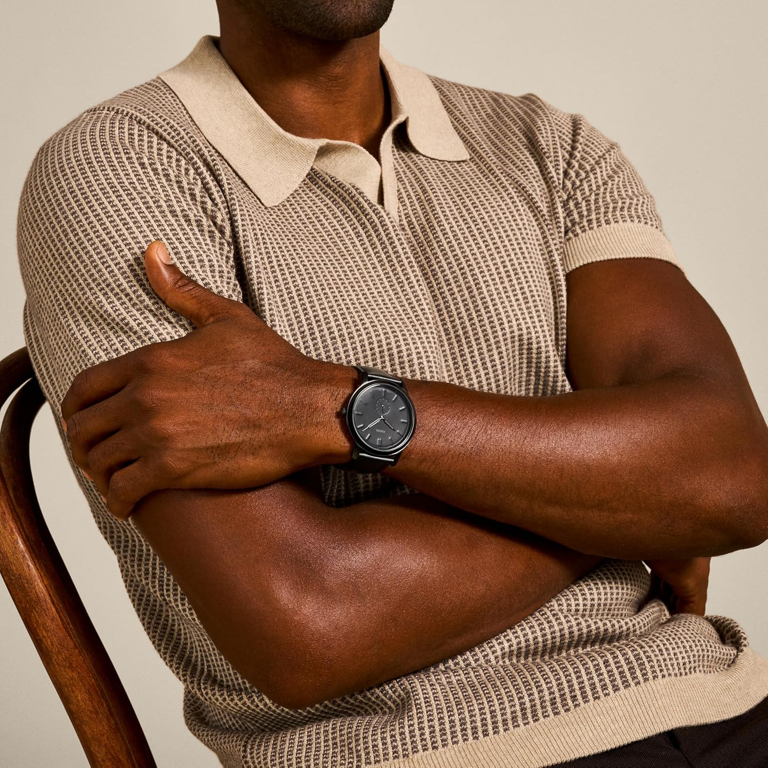 Fossil The Minimalist - Mono Black Watch