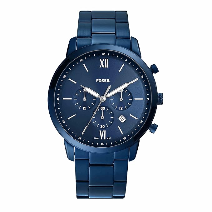 Fossil Neutra Analog Blue Dial Men's Watch