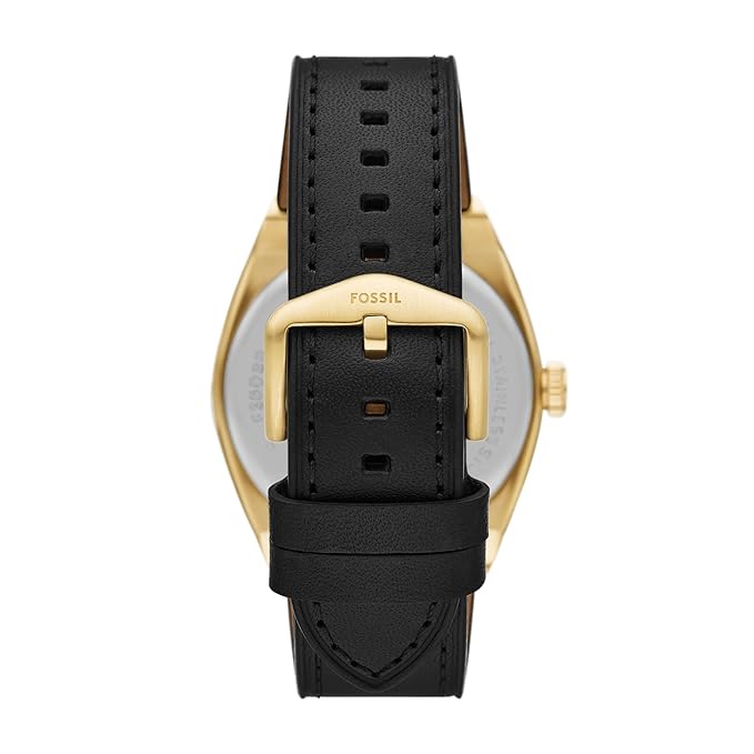 Fossil Men's Everett Analog Quartz Leather Watch
