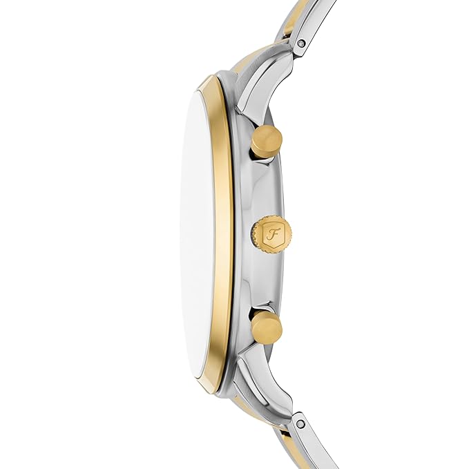 Fossil Men Neutra Multicolor Quartz Stainless Steel White Dial Analog Watch