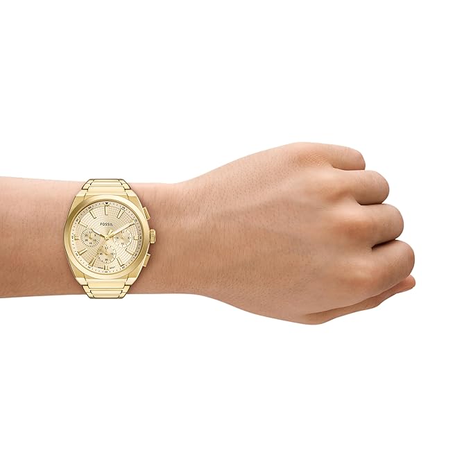 Fossil Everett Gold Quartz Stainless Steel Watch FS6119 4.6 4.6 out of 5 stars   (21)