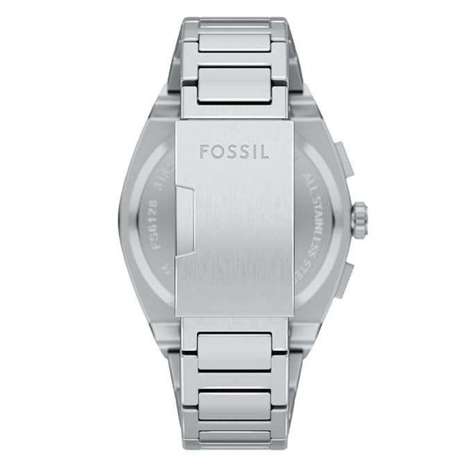 Fossil Everett Silver Quartz Stainless Steel Watch