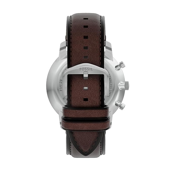 Fossil Neutra Brown Quartz Leather Watch