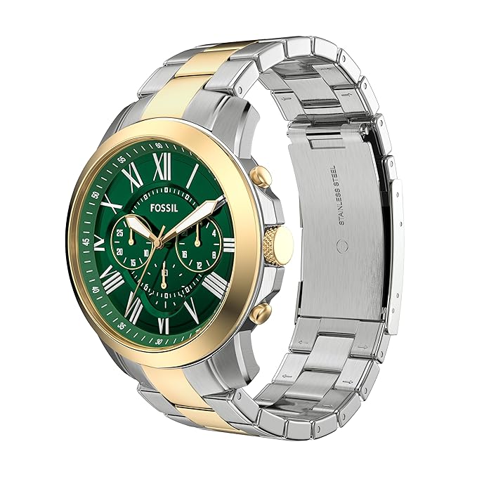 Fossil Grant Multicolor Quartz Stainless Steel Watch