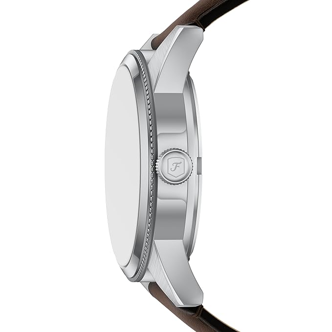 Fossil Pearson Brown Quartz Leather Watch