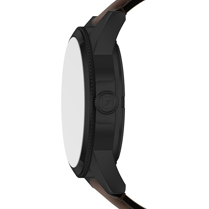 Fossil Pearson Brown Quartz Leather Watch