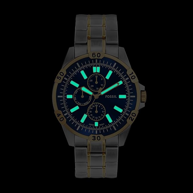Fossil Garrett Multicolor Quartz Stainless Steel Watch