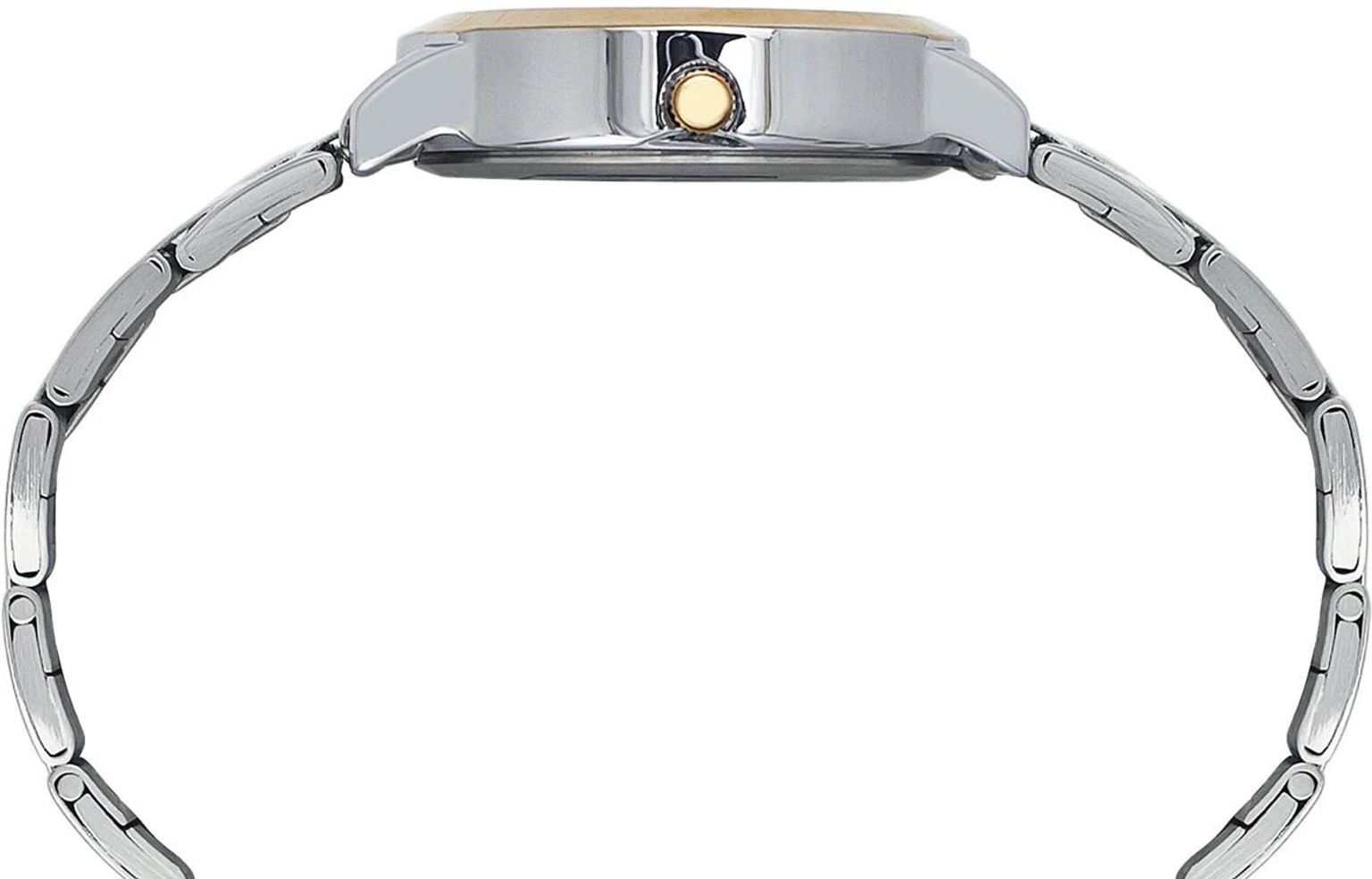 TIMEX Analog Watch for Women with Silver Round Dial & Silver Stainless Steel Bracelet