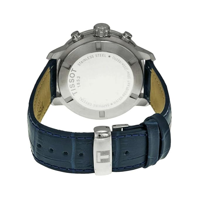 Tissot PRC 200 Chronograph Blue Dial Men's Watch