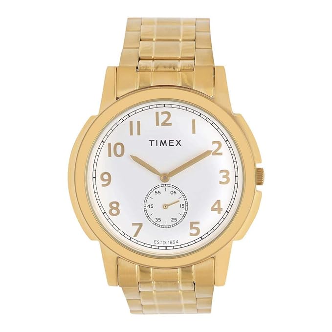 Timex Analog White Dial Men's Watch