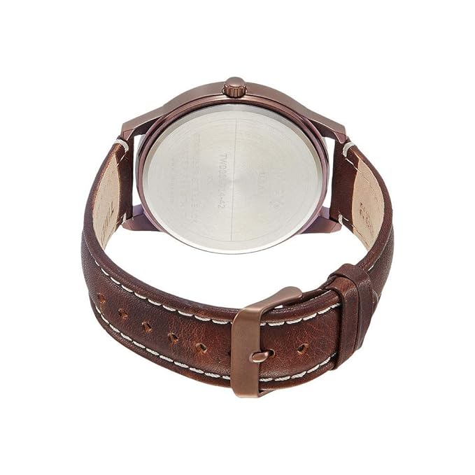 TIMEX Analog Watch for Men with Round Dial & Water Resistant Man's Wrist Watches