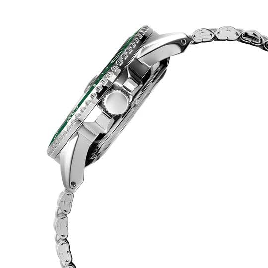 Alba AU4053X1 Forest Green Dial Automatic Watch for Men's