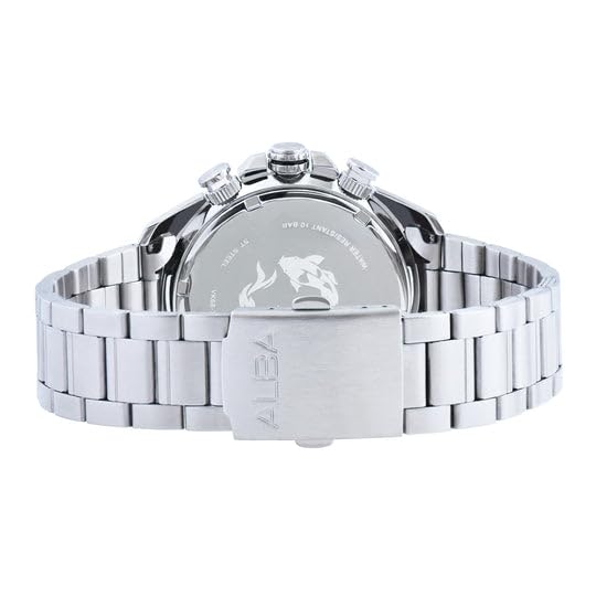 Alba Men's Light Blue Dial Chronograph Watch