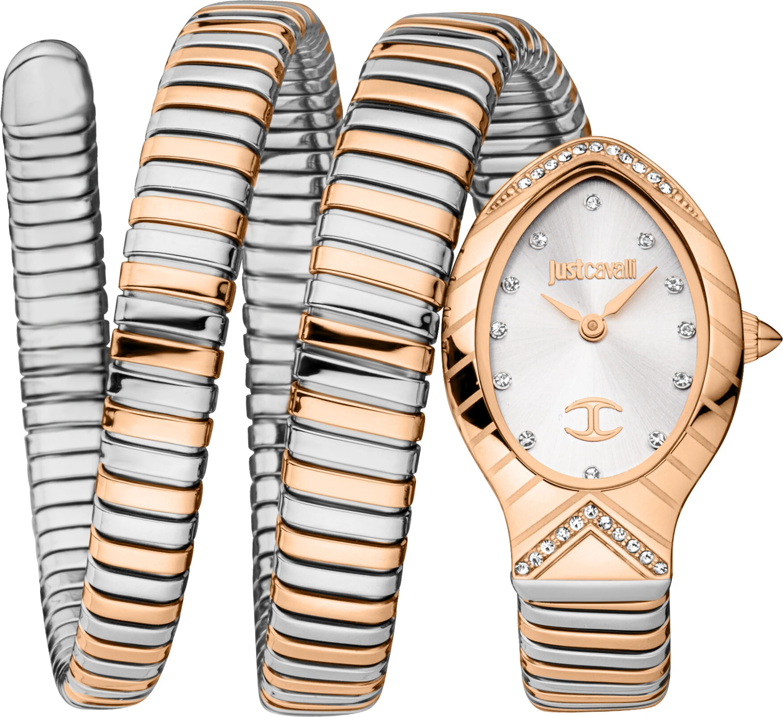 Just Cavalli Glam Snake Analog Watch
