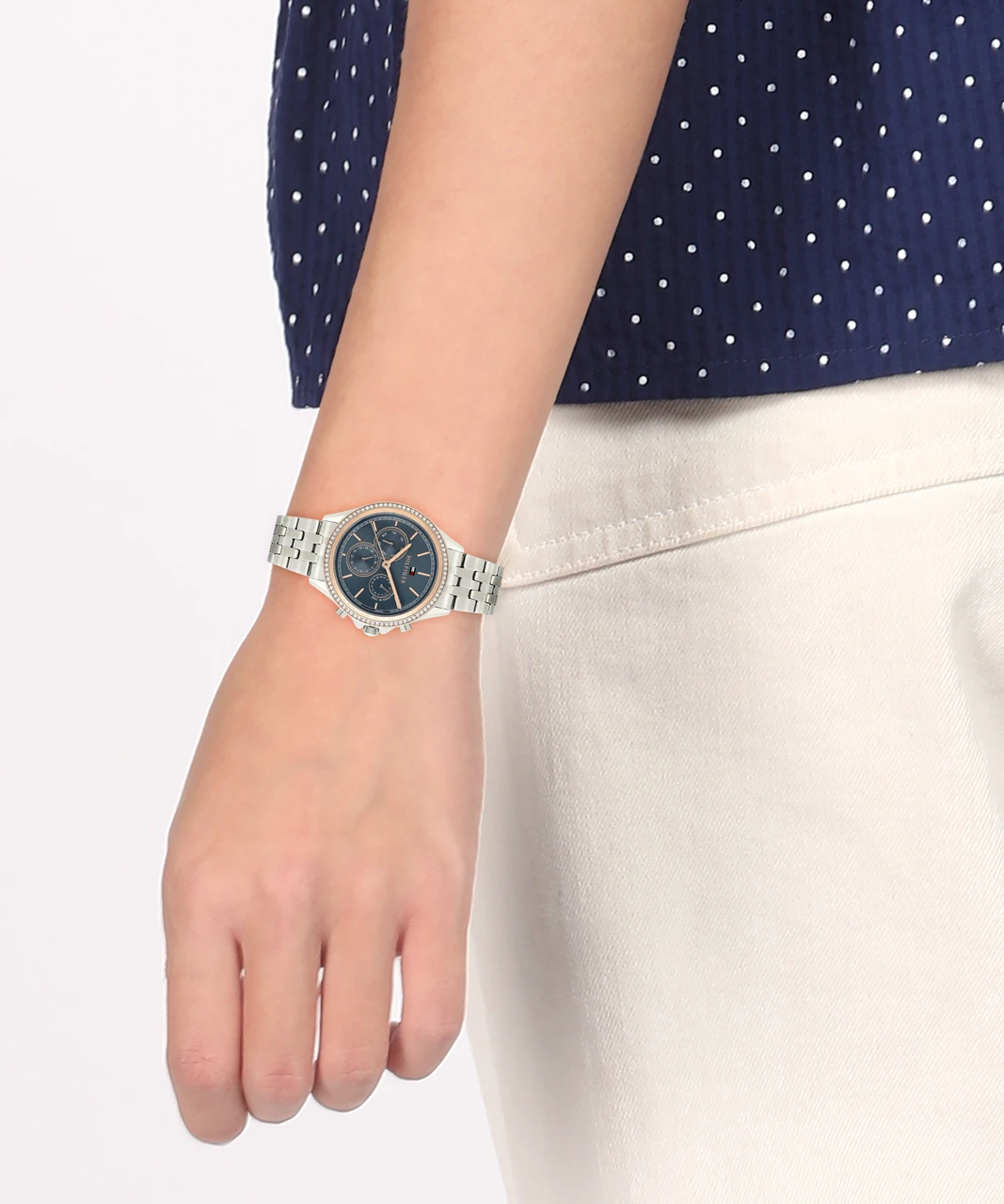 Tommy Hilfiger Analog Blue Dial Women's Watch
