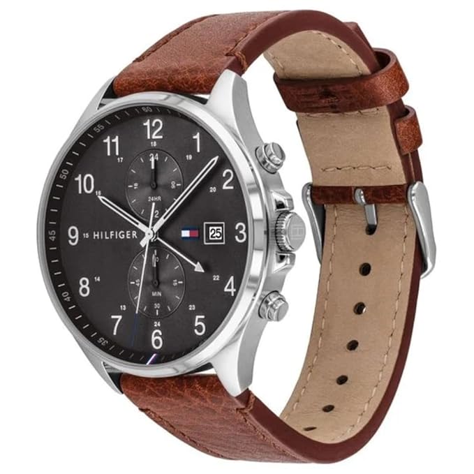 Tommy Hilfiger Analog Gray Dial Men's Watch GREY