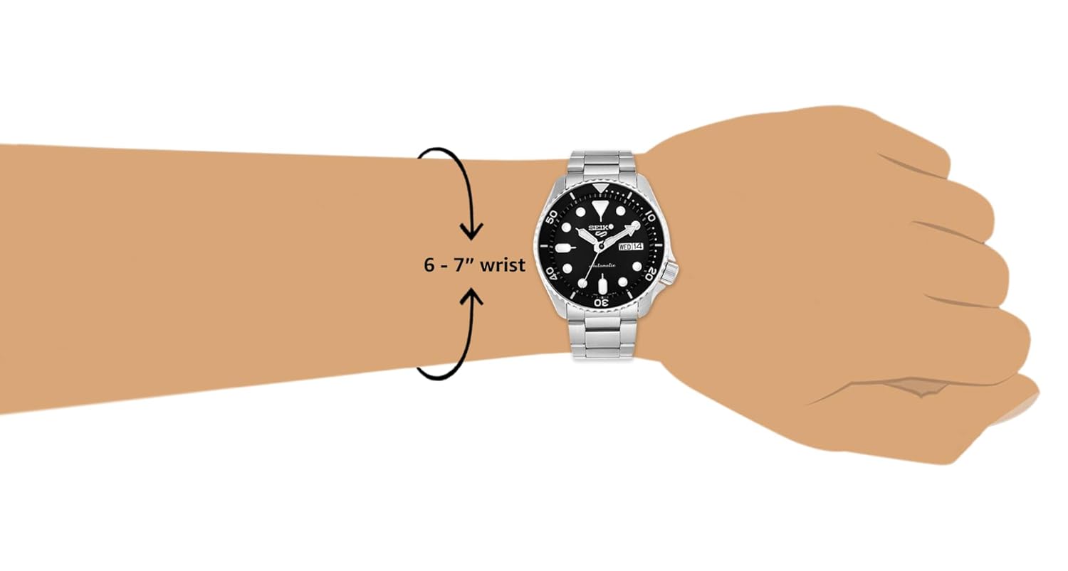 Seiko Analog Black Dial Men's Watch