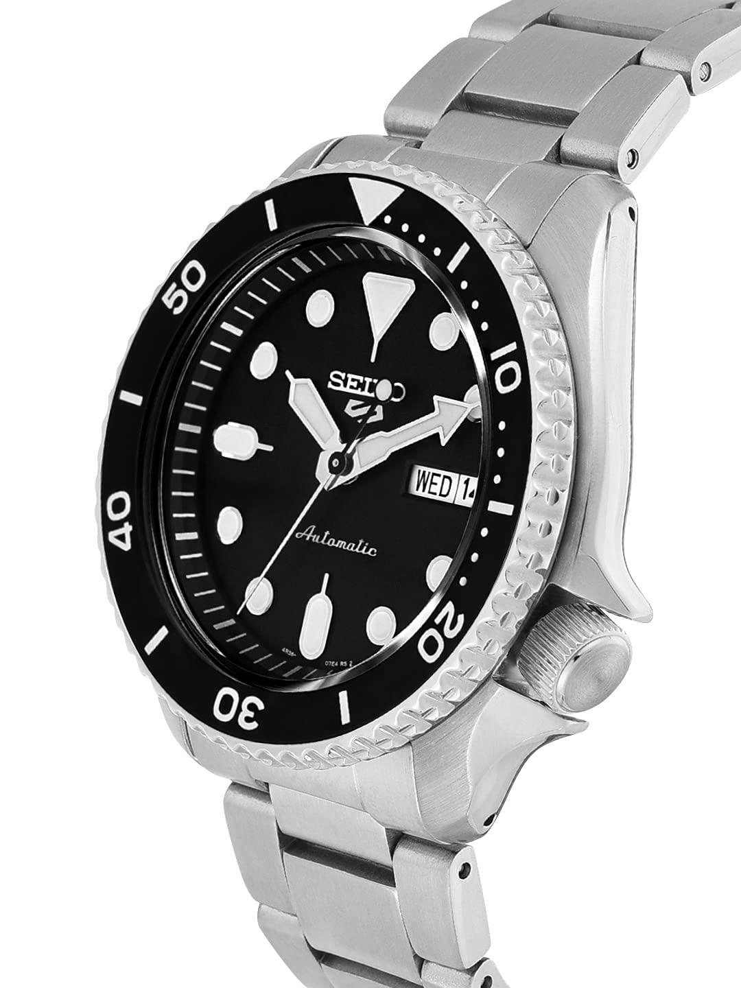 Seiko Analog Black Dial Men's Watch