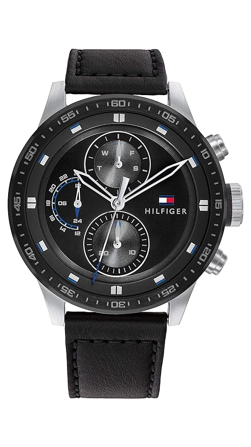 Tommy Hilfiger Black Dial Analog Watch for Women