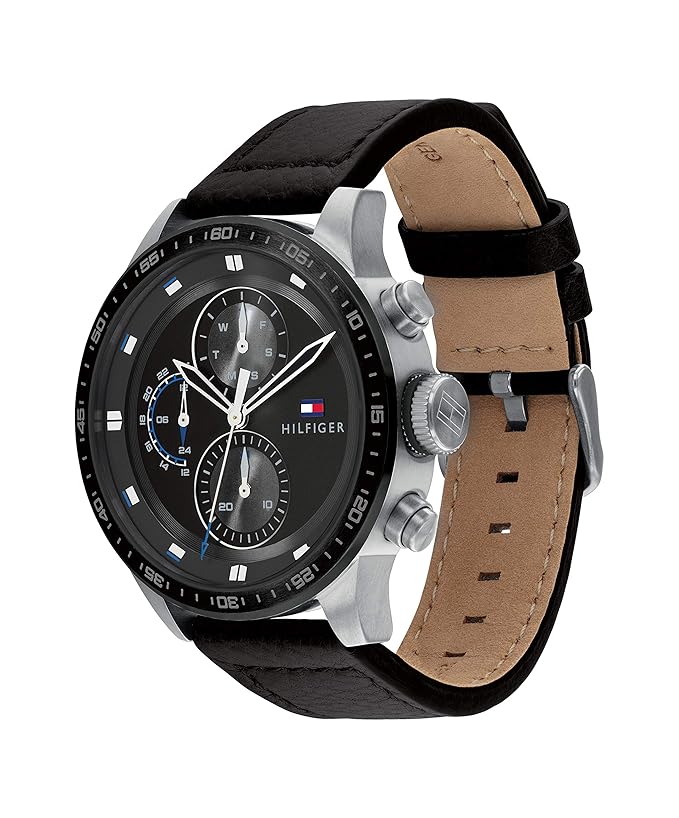 Tommy Hilfiger Black Dial Analog Watch for Women
