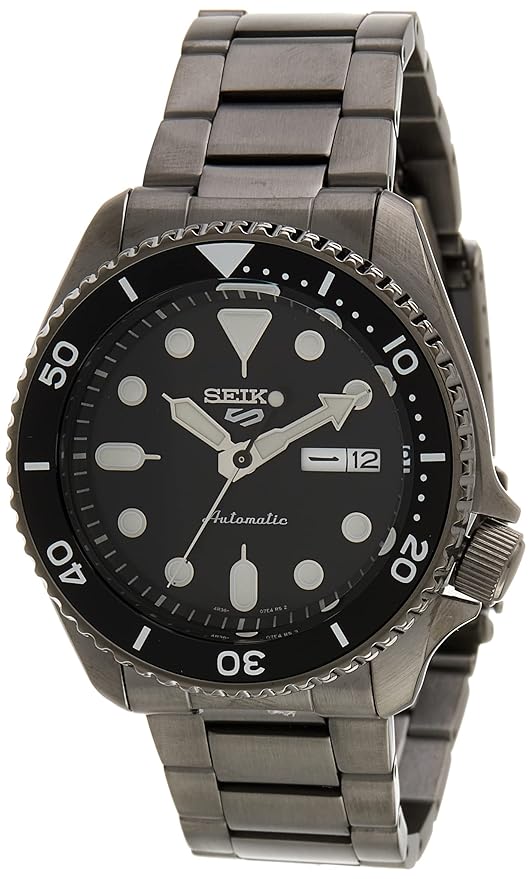 Seiko Analog Black Dial Men's Watch