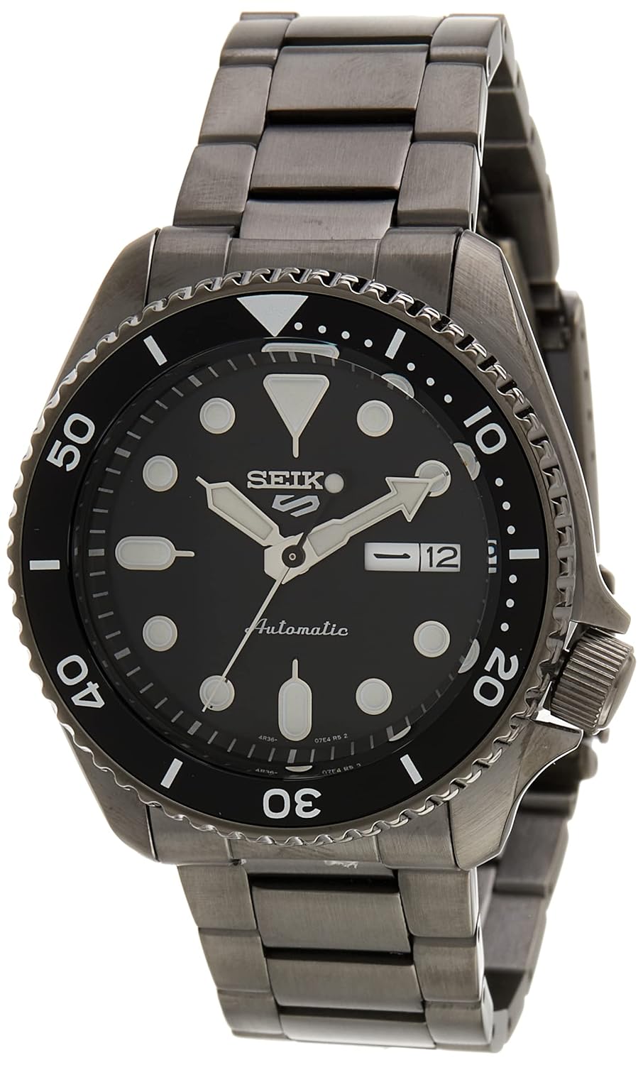 Seiko Analog Black Dial Men's Watch